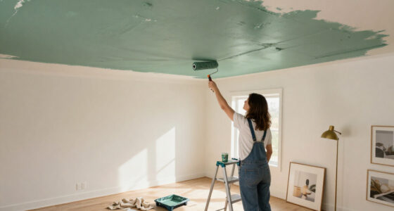 Are You Brave Enough To Paint A Gloss Ceiling? The 'Next Step' Of Color Drenching, Debated