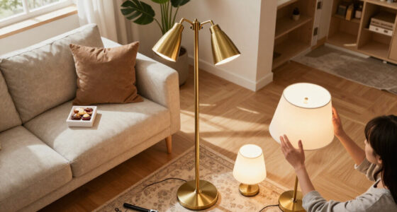 Designs Direct Recalls Cupcakes And Cashmere Brand Three-Light Floor Lamps, Due To Risk Of Serious Injury From Fire And Burn Hazards