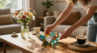 DIY A Beautiful Decorative Bowl For Your Coffee Table With This Common Thrift Store Find