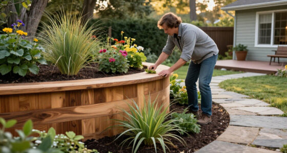 Not Concrete Or Brick: The Retaining Wall Idea To Add Visual Interest & Boost Home Value