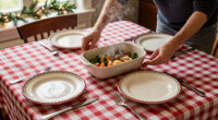 Not Pottery Barn: Dollar Tree's Holiday Dinnerware Has Nostalgic Vibes