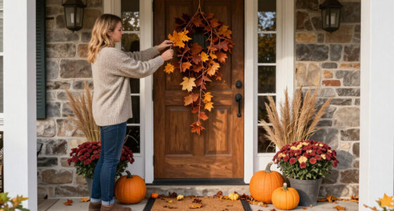 Replace Your Wreaths: There's A Better Way To Decorate Your Front Door For Fall