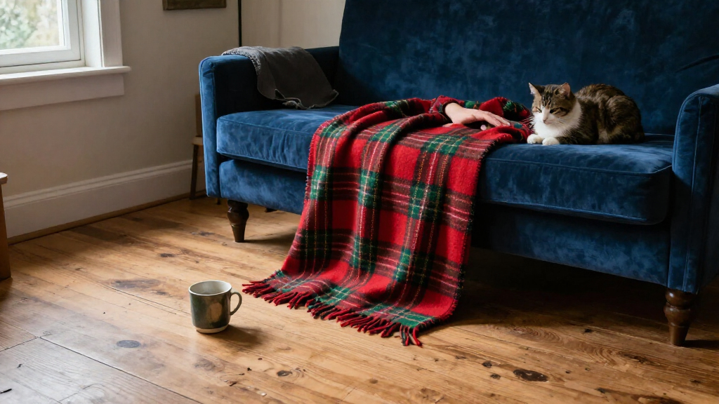 Sorry Tartan, The Cosiest Homes Are Stealing This 'Old-fashioned' Pattern From The Fashion World – I've Tracked Down The Homeware Brands Doing It The Best